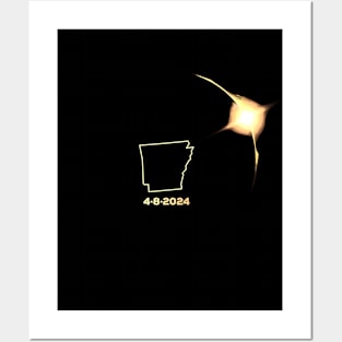 Solar Eclipse 2024 Arkansas Posters and Art